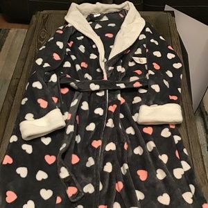 Heart pattern Robe